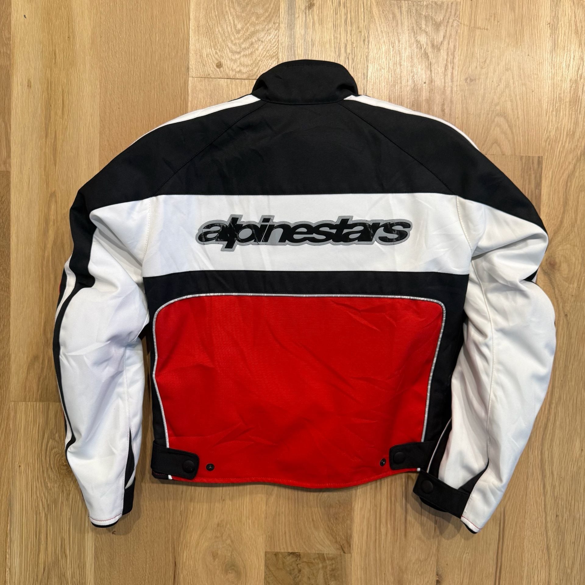 Alpinestars Stella Women Motorcycle Riding Jacket Size XS Red Black White 3