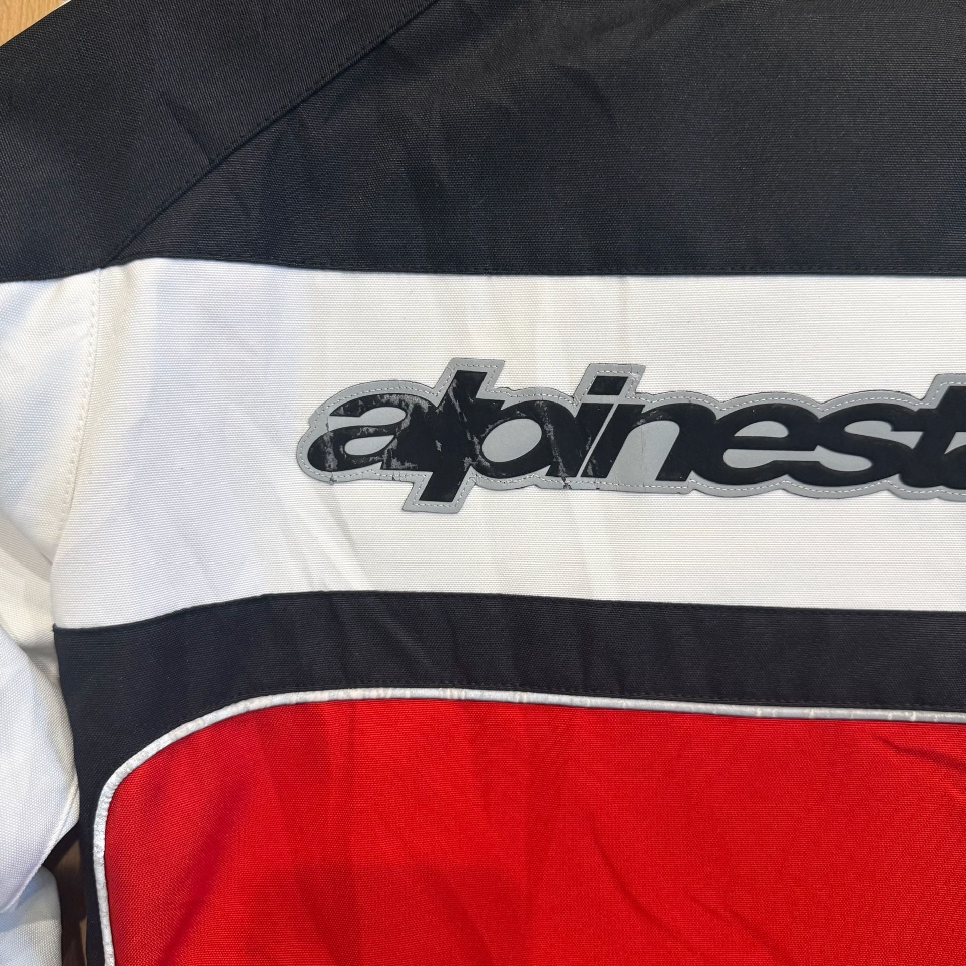 Alpinestars Stella Women Motorcycle Riding Jacket Size XS Red Black White 4