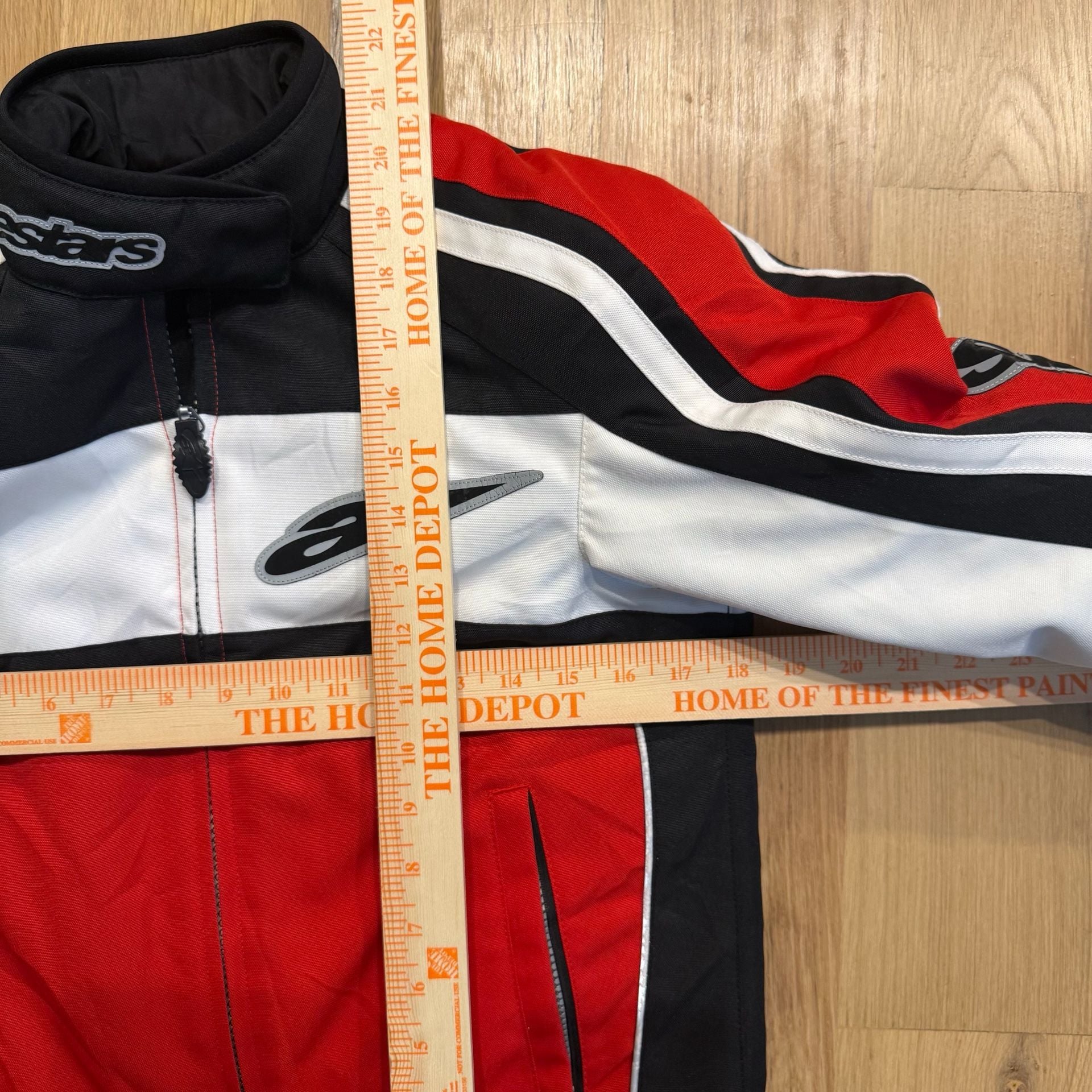 Alpinestars Stella Women Motorcycle Riding Jacket Size XS Red Black White 7