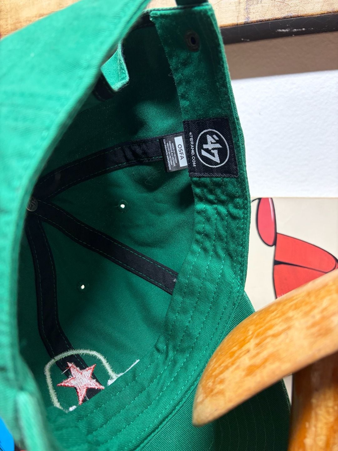'47 Brand Heineken Clean Up OSFA Green Baseball Cap Hat 4