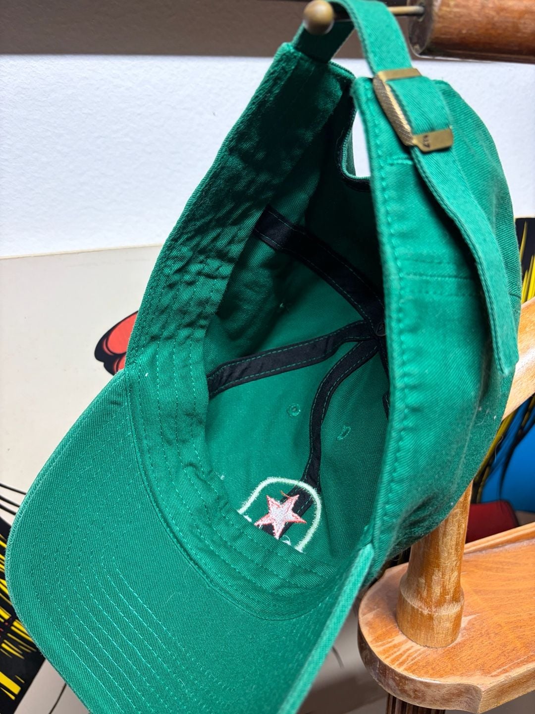 '47 Brand Heineken Clean Up OSFA Green Baseball Cap Hat 5