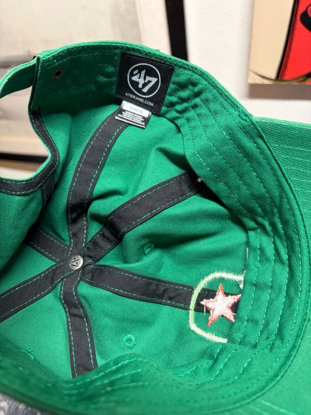 '47 Brand Heineken Clean Up OSFA Green Baseball Cap Hat 9