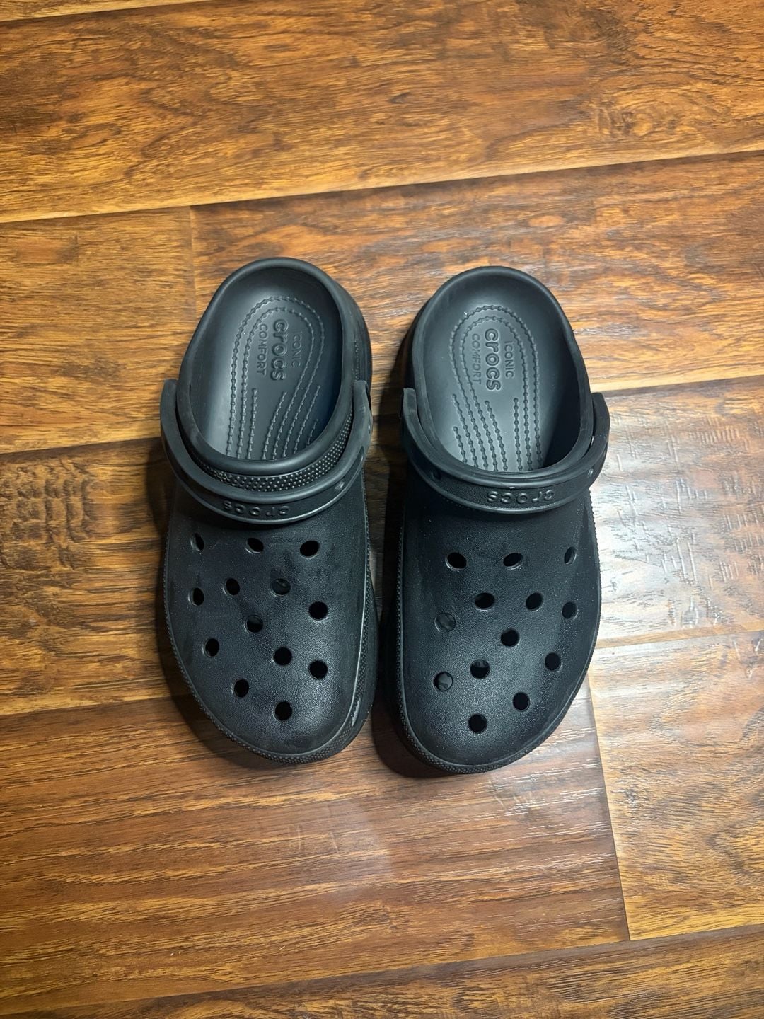 Crocs Crush Clog Platform Black Size W10 2