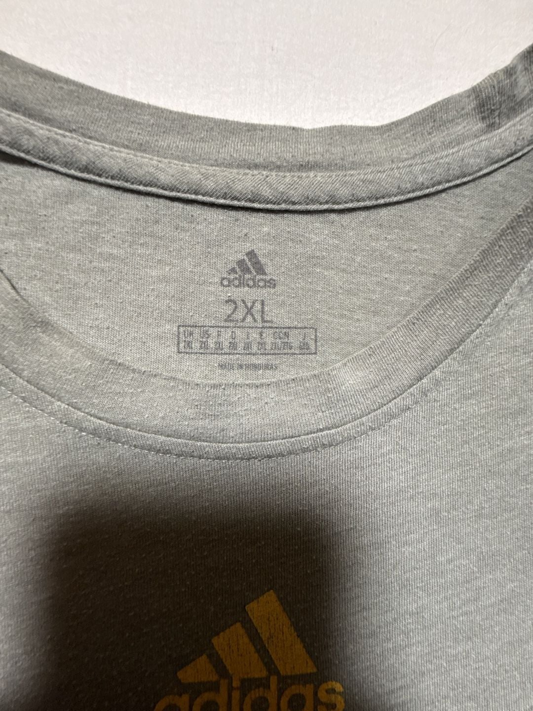 Adidas Arizona State Sun Devils T-Shirt Size 2XL Gray Pitchfork Logo 3