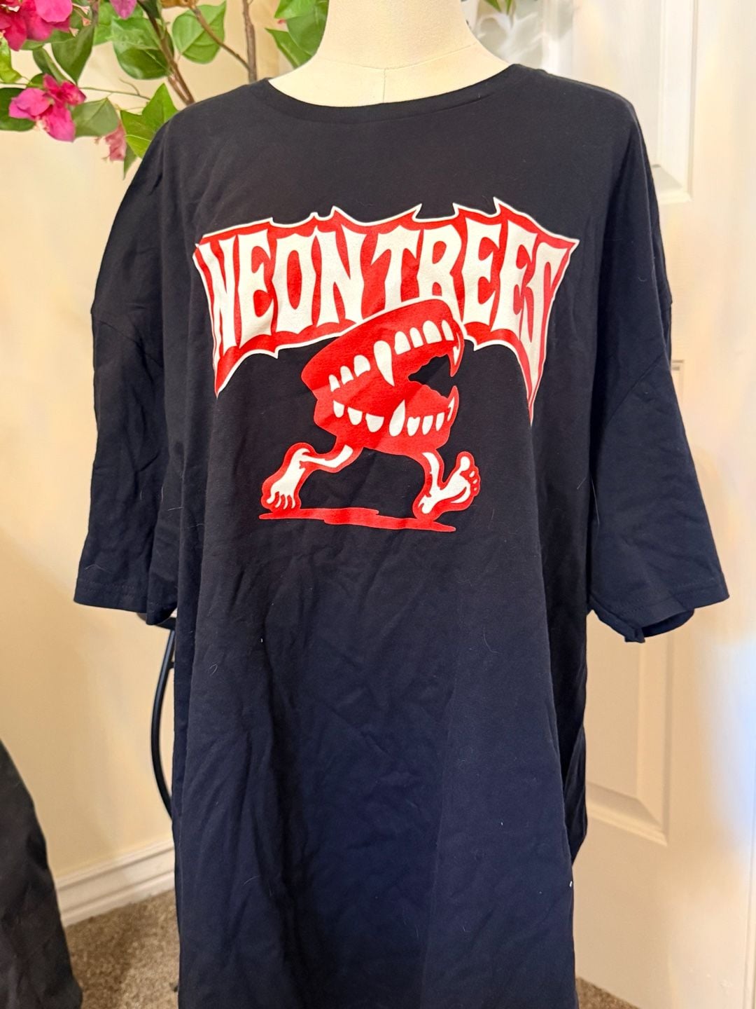 Gildan Neon Trees Graphic T-Shirt Size 3XL Black 2