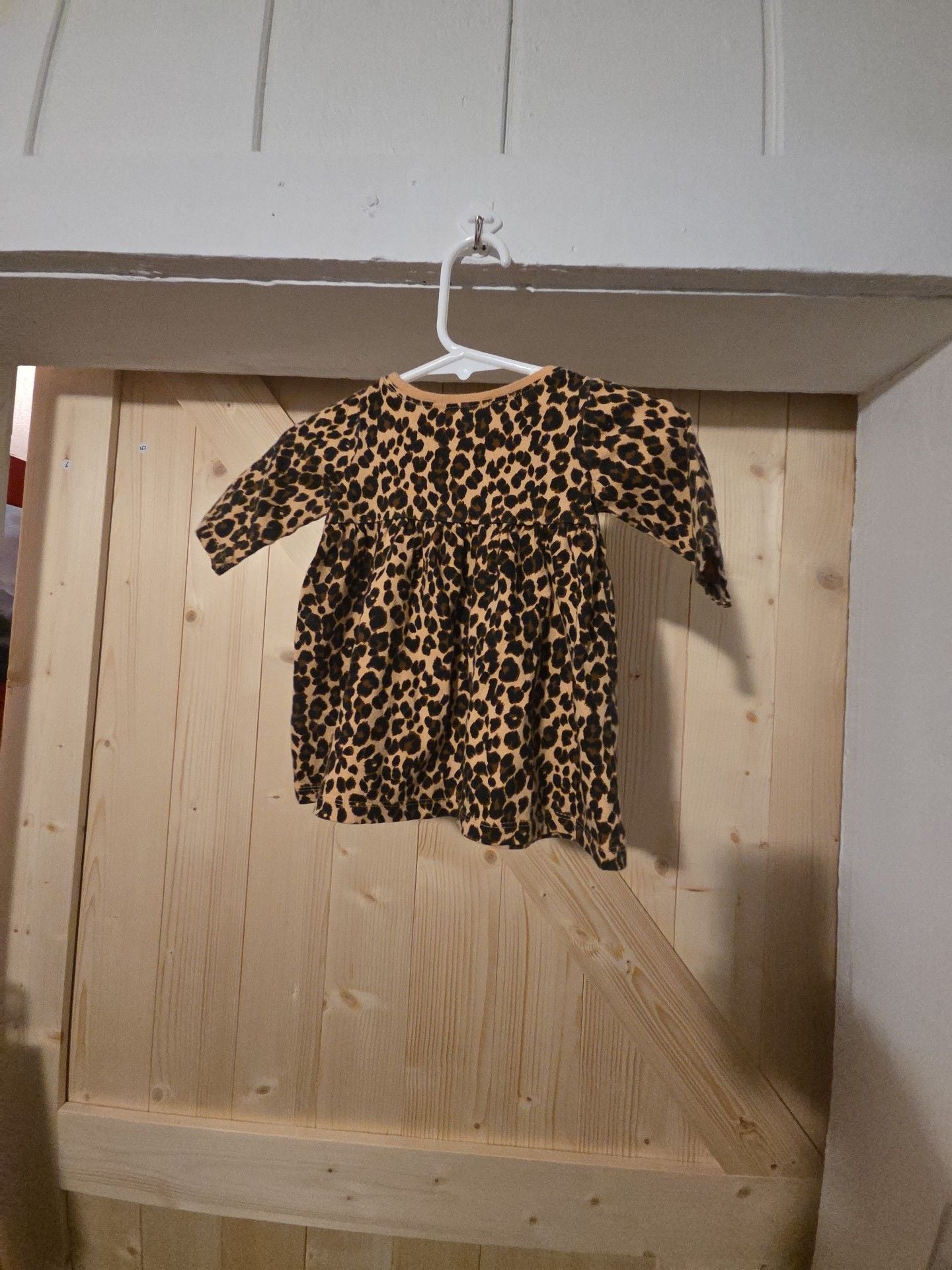 Old Navy Leopard Dress Size 0-3M 4