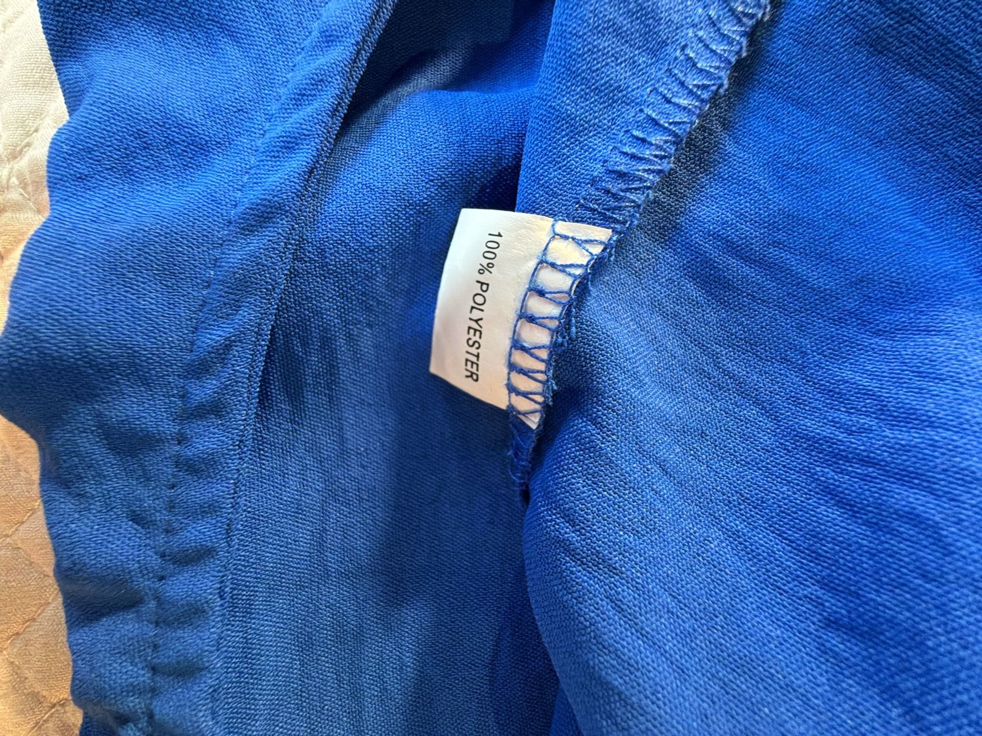 Roylamp Two Piece Outfit Size L Blue Tank And Pants 6