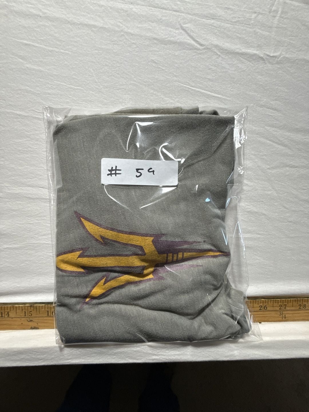 Adidas Arizona State Sun Devils T-Shirt Size 2XL Gray Pitchfork Logo 8
