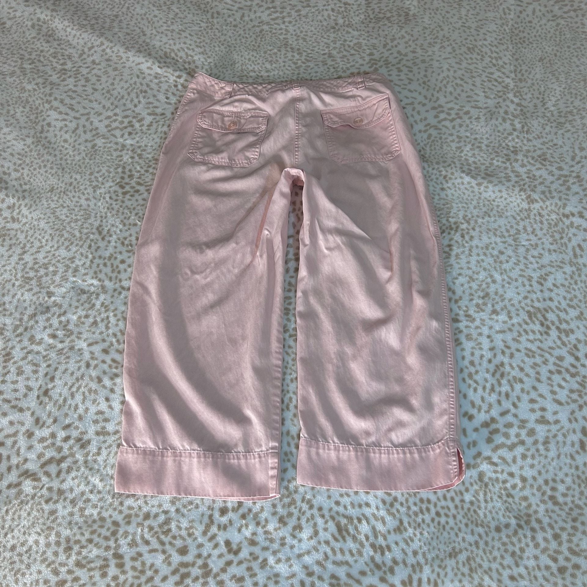 Emma James Pants Size 10 Petite Pink Cropped 8