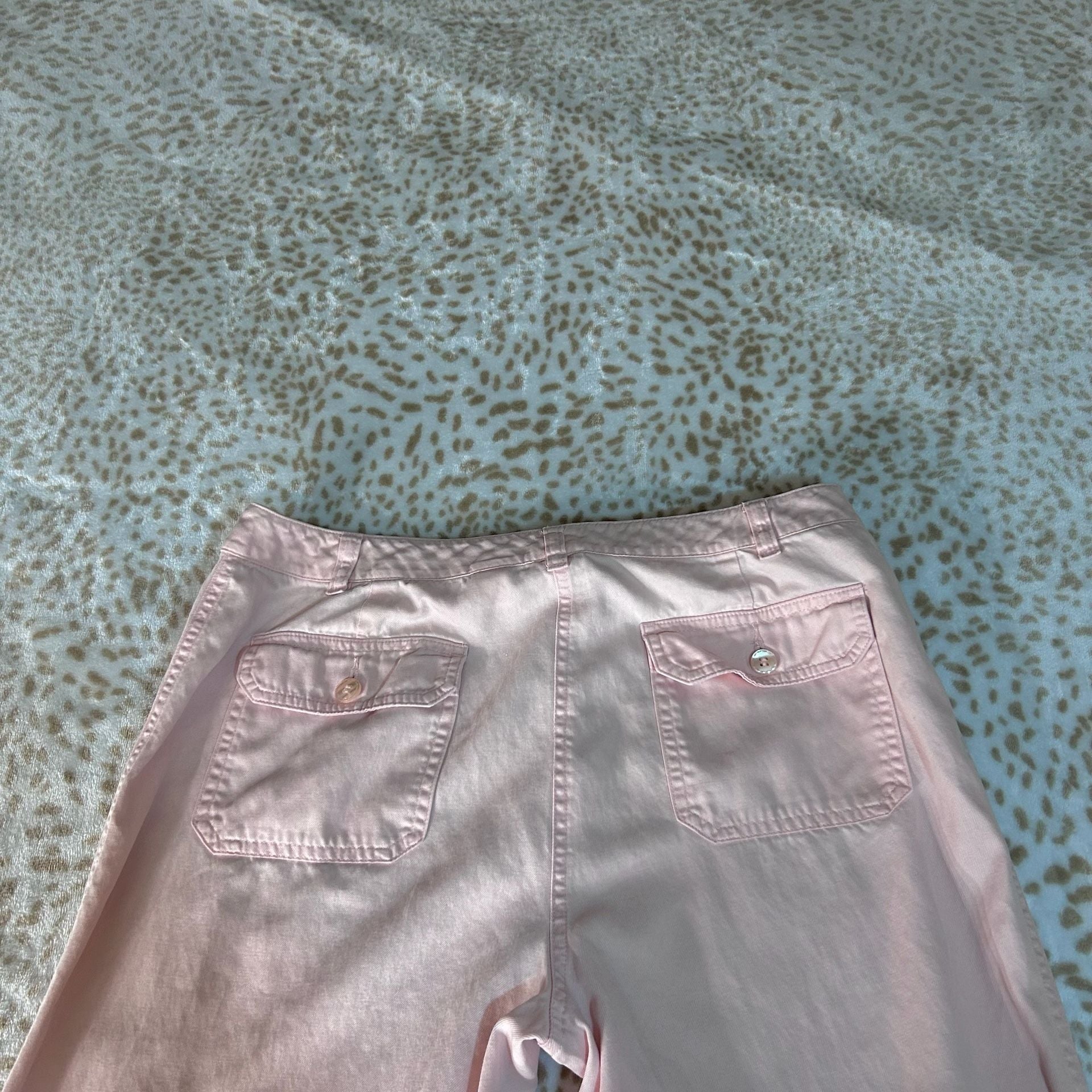 Emma James Pants Size 10 Petite Pink Cropped 9