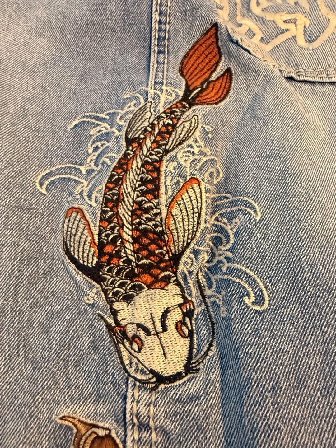 Ninth Hall Jeans Size 6 Light Wash Embroidered Y2K 10