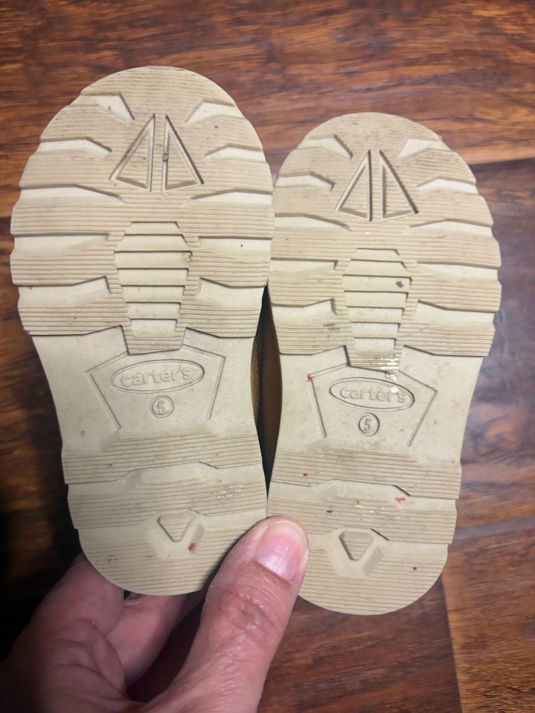 Carter's Boots Size 5 Camo Tan Toddler Boys 5