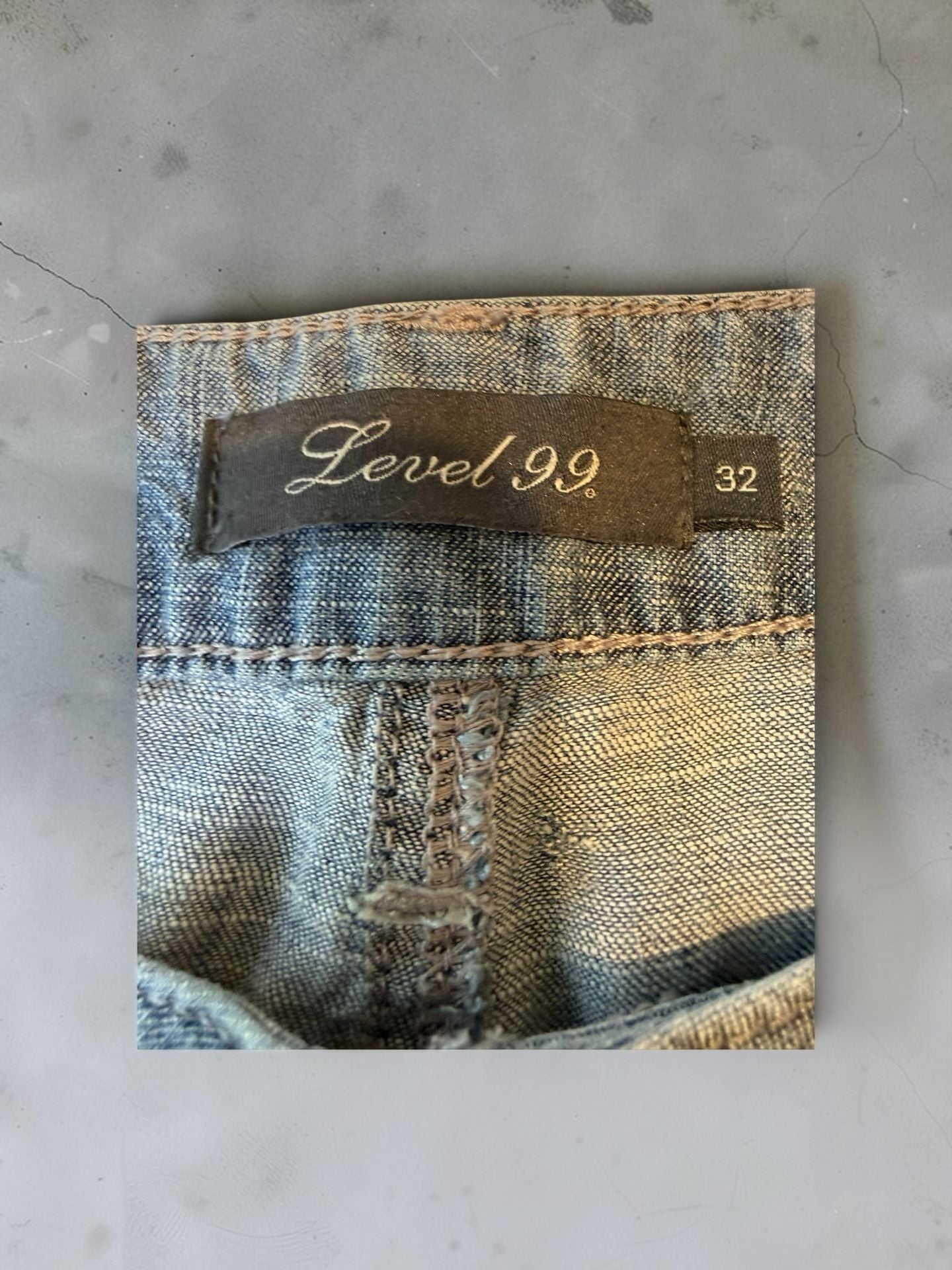 Level 99 Newport Wide Leg Pants Size 32 6
