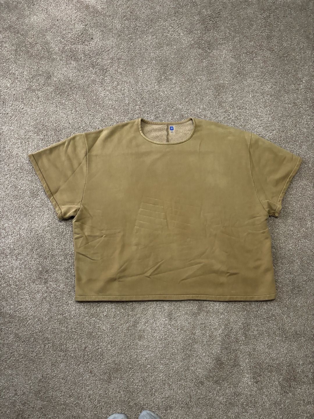 Modern Yeezy Gap Super Wide Baggy Y2K Cropped Fitting High Quality Crewneck 2