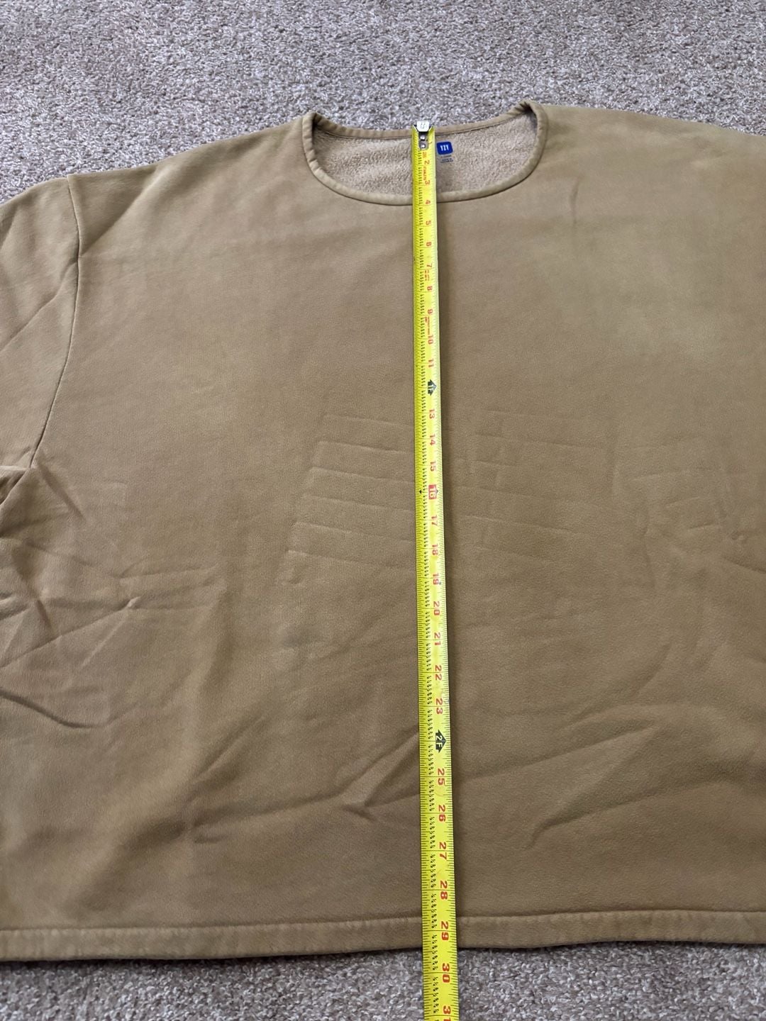 Modern Yeezy Gap Super Wide Baggy Y2K Cropped Fitting High Quality Crewneck 3