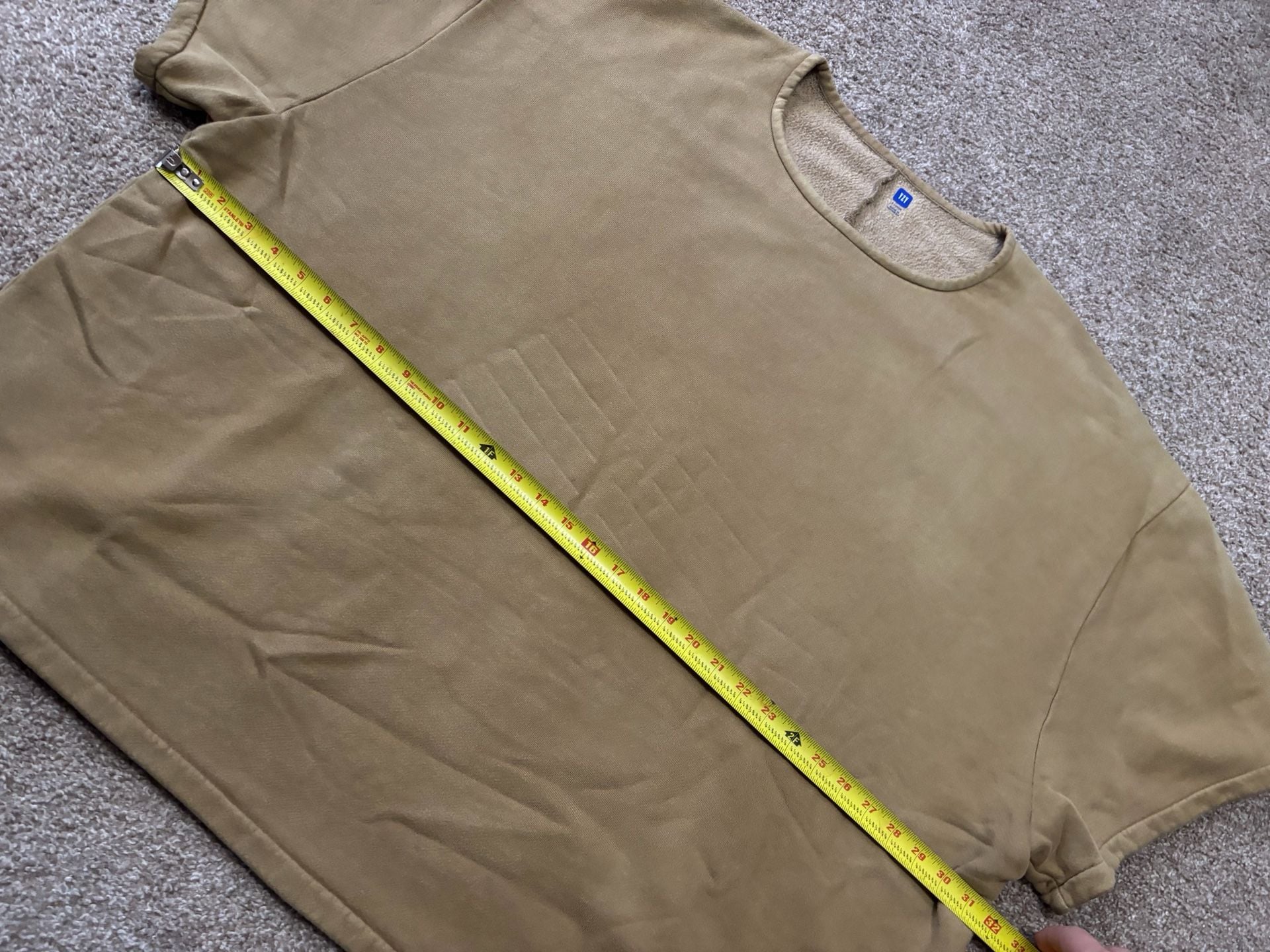 Modern Yeezy Gap Super Wide Baggy Y2K Cropped Fitting High Quality Crewneck 4