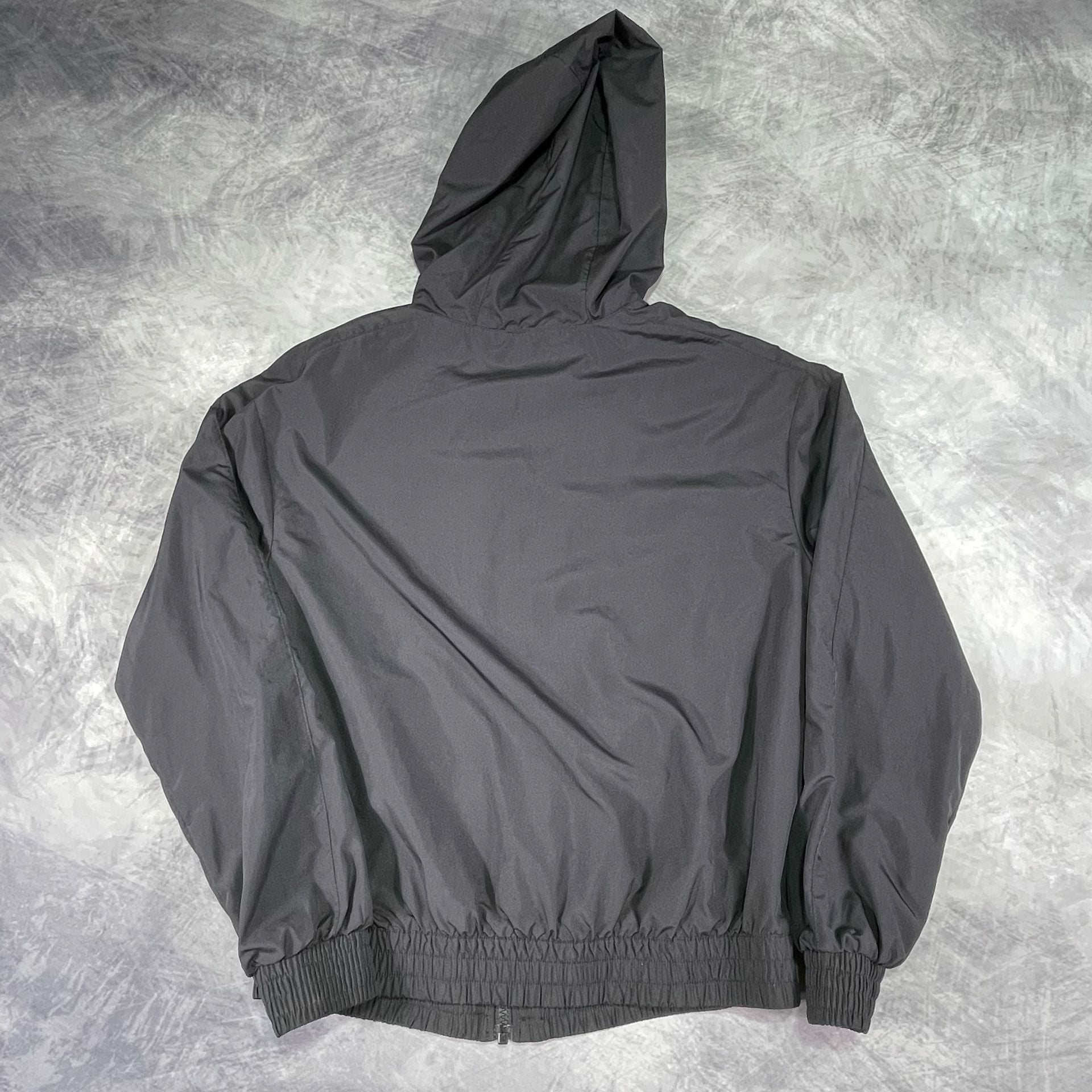 Nike Sportswear Essential UV Woven Jacket Size S Black Hooded Windbreaker 8