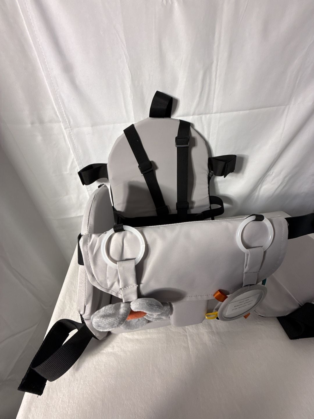 BALAPET Shopping Cart Cover for Baby Grey Padded High Chair Cover 1