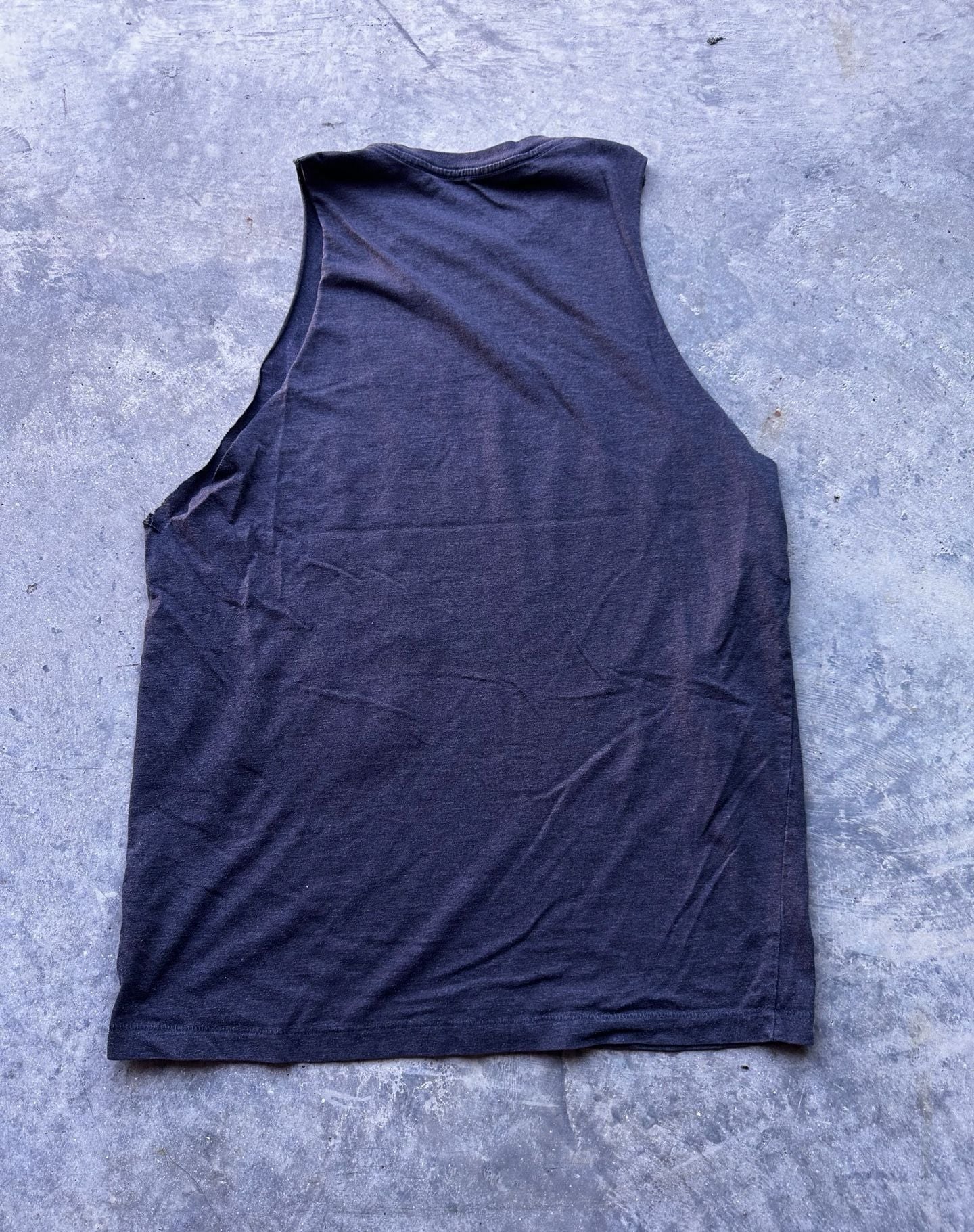 Aeropostale 1987 Graphic Tank Top Size M Black Sleeveless Shirt 3