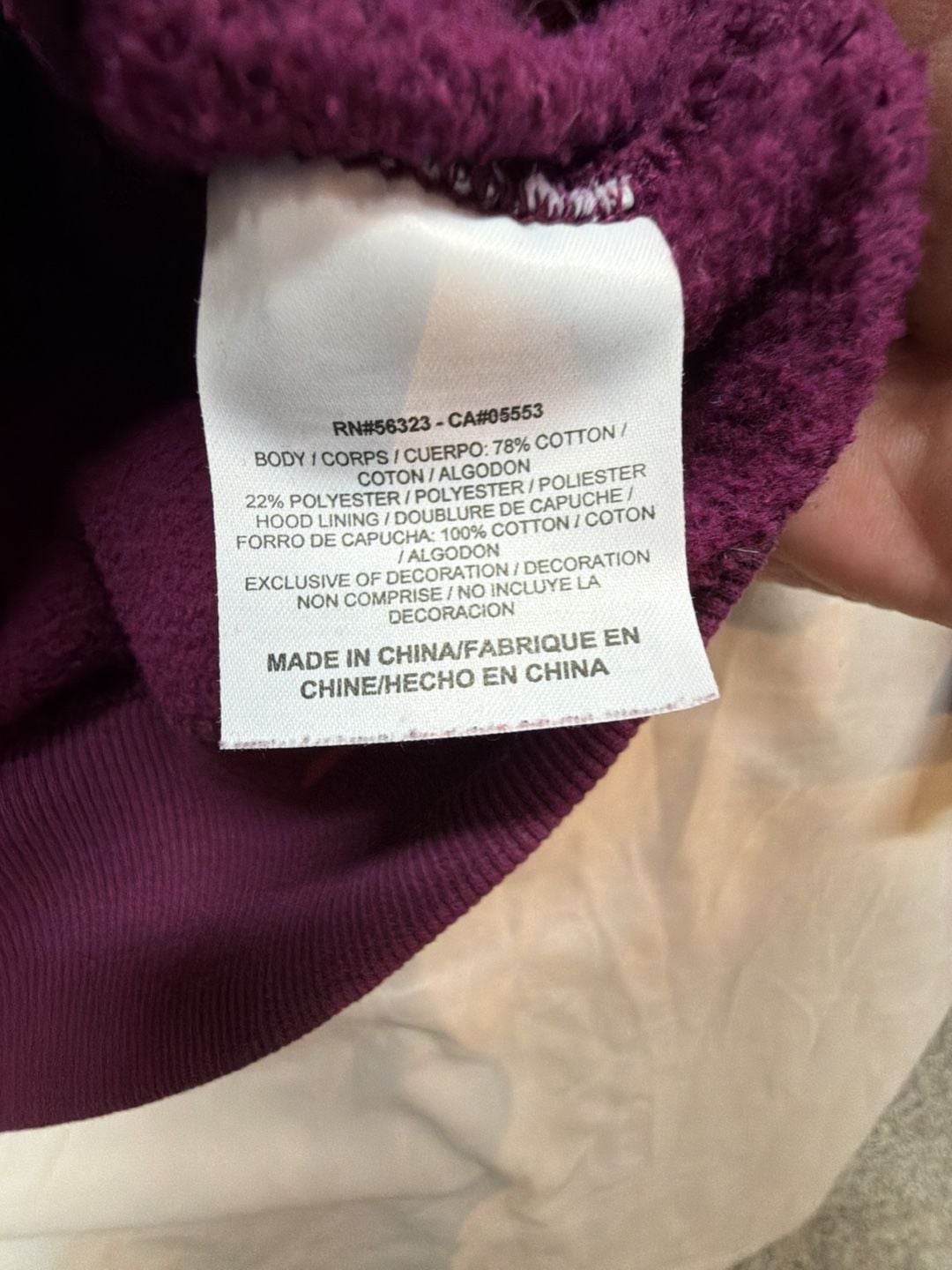 Jordan Jumpman Hoodie Size M Burgundy Oversized 4