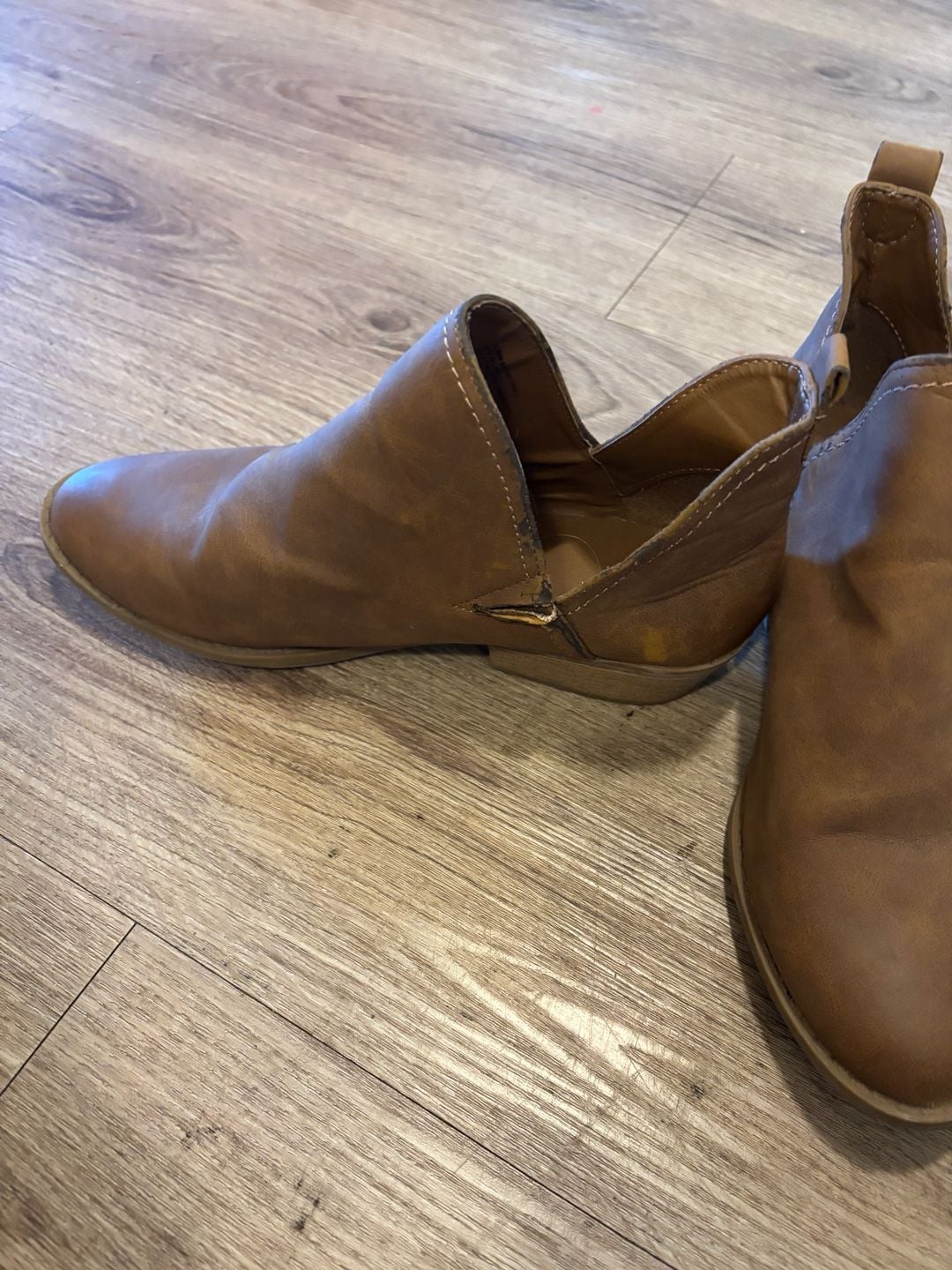 Universal Thread Brown Ankle Booties 3