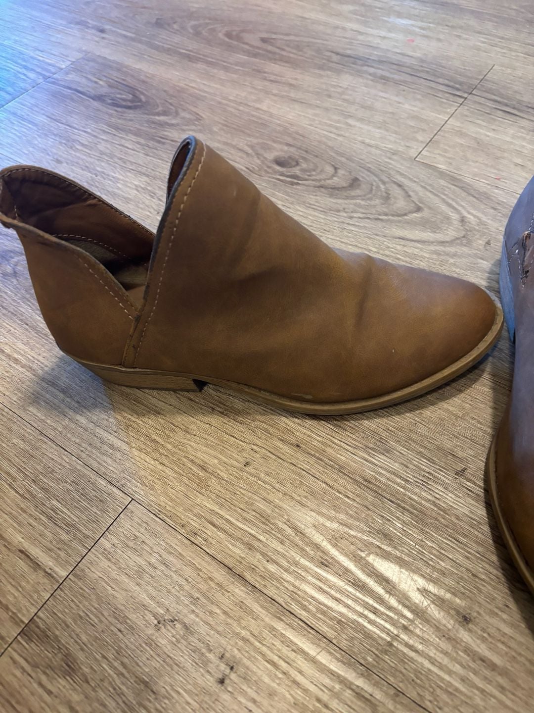 Universal Thread Brown Ankle Booties 4