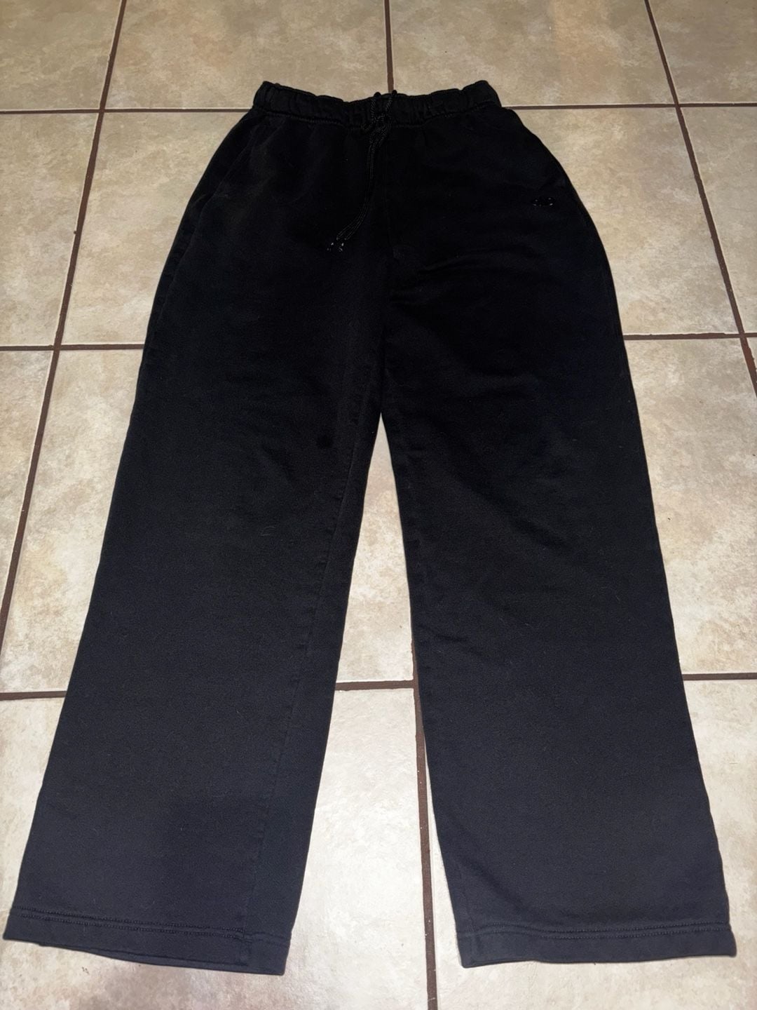 Alo Accolade Straight Leg Sweatpant Size M Black 3
