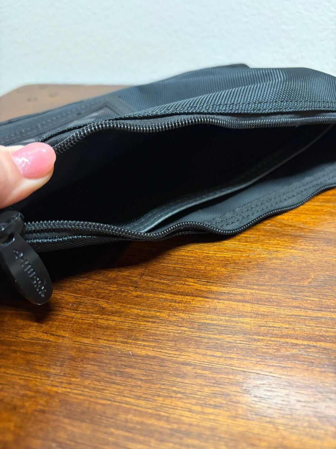 Husky 12 In Document Bag Black Tool Pouch With ID Window 6
