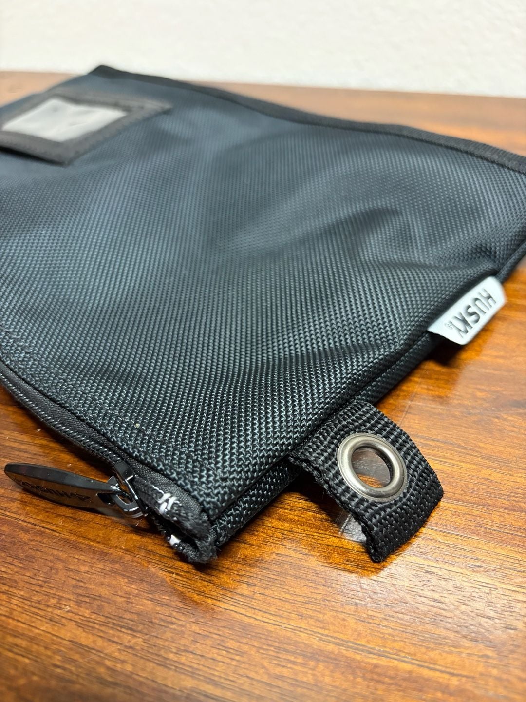Husky 12 In Document Bag Black Tool Pouch With ID Window 8