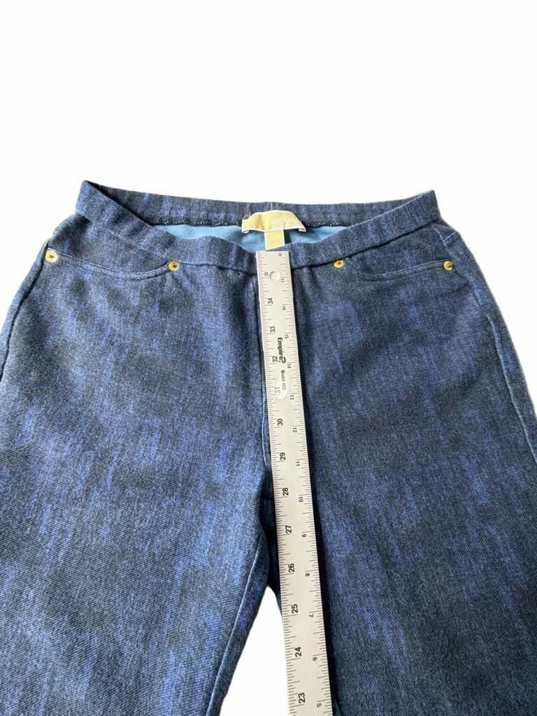 Michael Michael Kors Pants Size P/M Blue Pull-On Jeggings 10