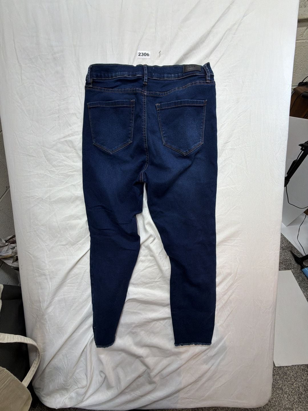 Nicole Miller New York Soho High Rise Ankle Skinny Jeans Size 12 6