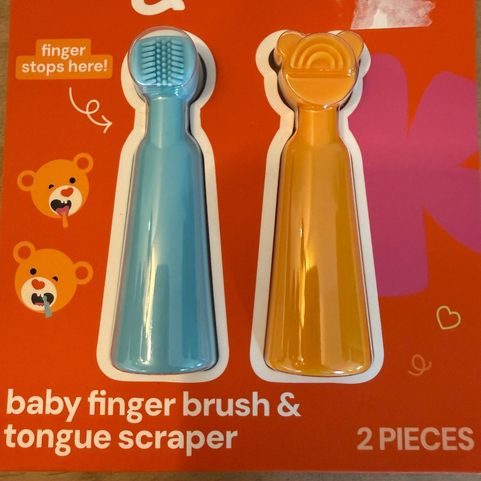 Oogiebear Baby Finger Brush And Tongue Scraper 3
