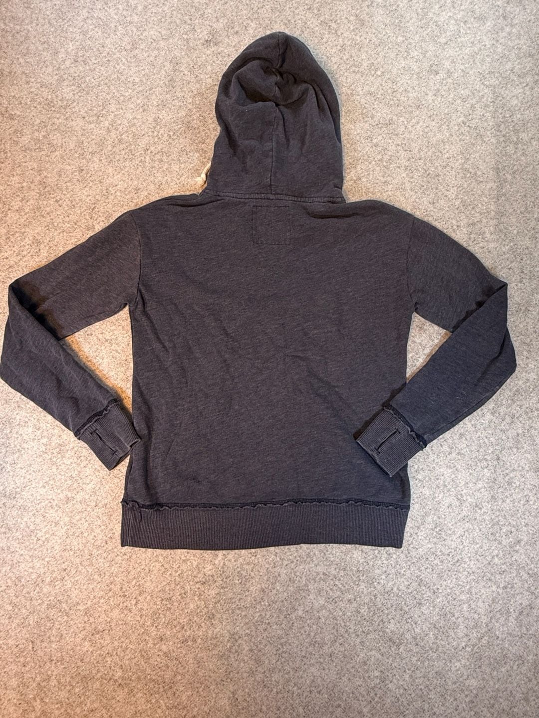 Hollister Los Angeles Hoodie Size S Blue Graphic Sweatshirt 7