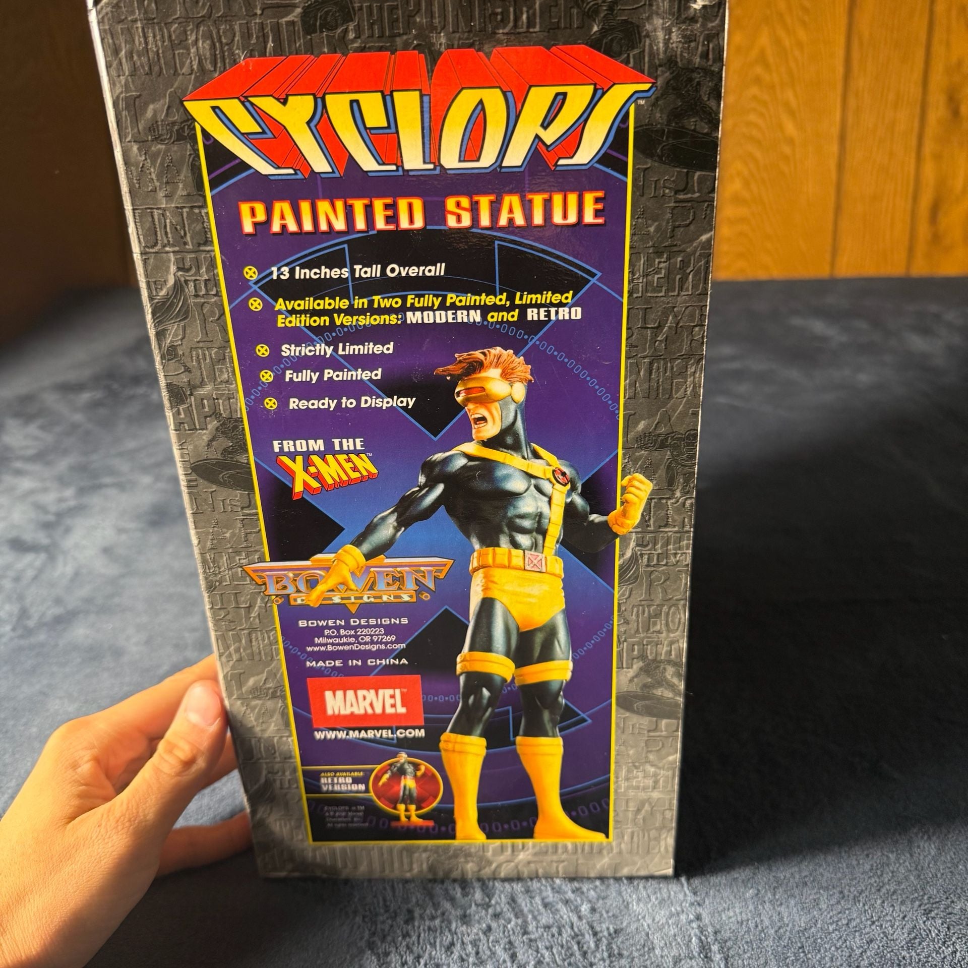 Bowen Designs Cyclops Modern Version Painted Statue 3