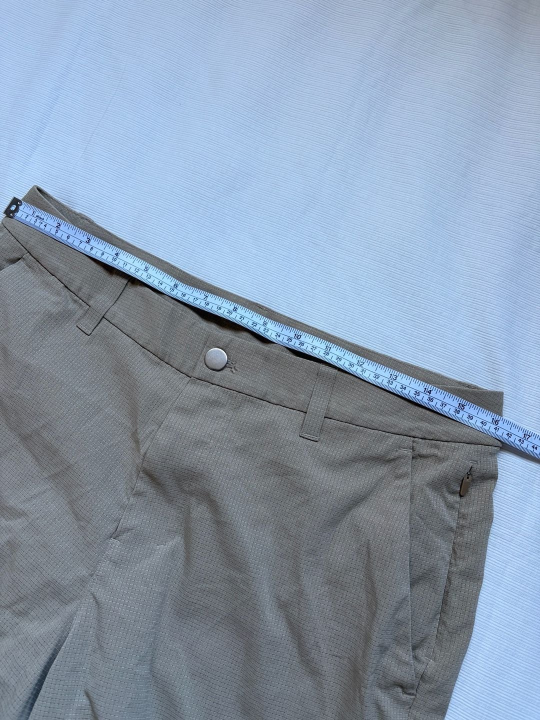 Lululemon Commission Short Size 31 Tan Grid Weave 6