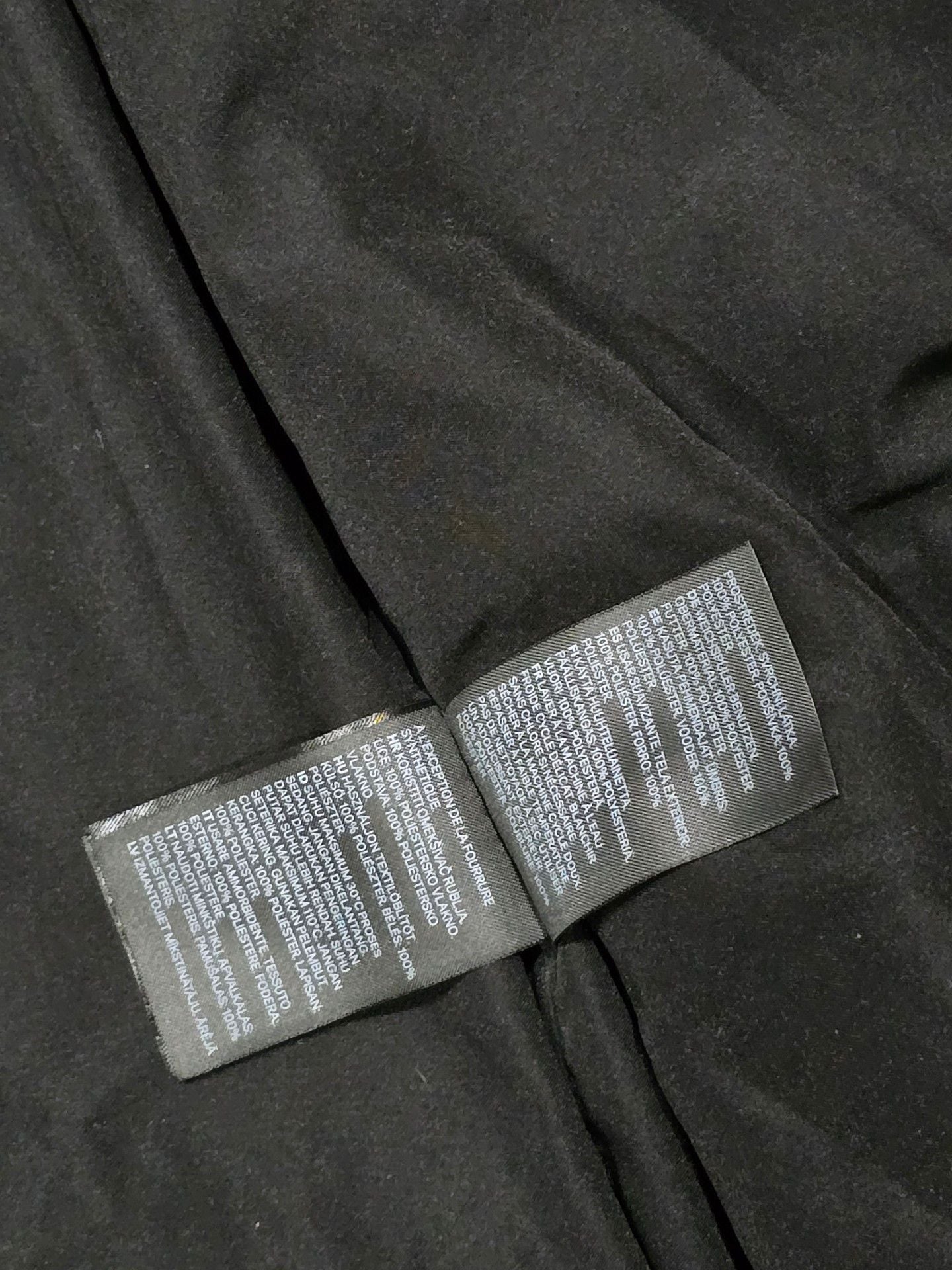 No Fear x H&M Sherpa Fleece Jacket Size XXL Green Black Tie Dye Zip 7