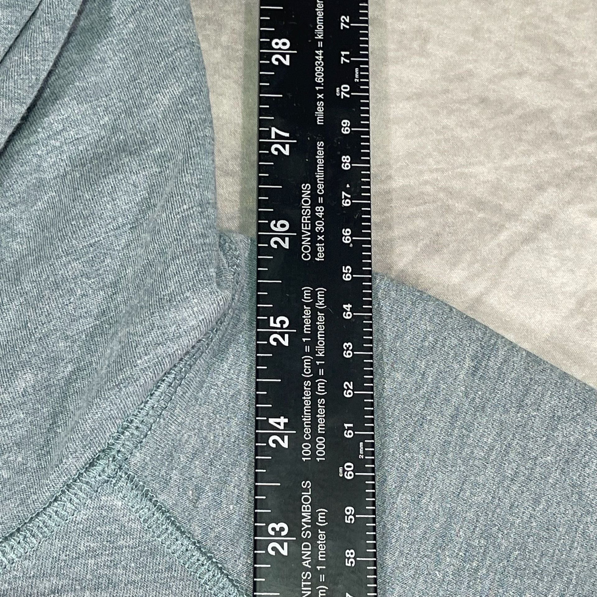 Free Fly Performance Bamboo Hoodie Size S Heathered Green 4