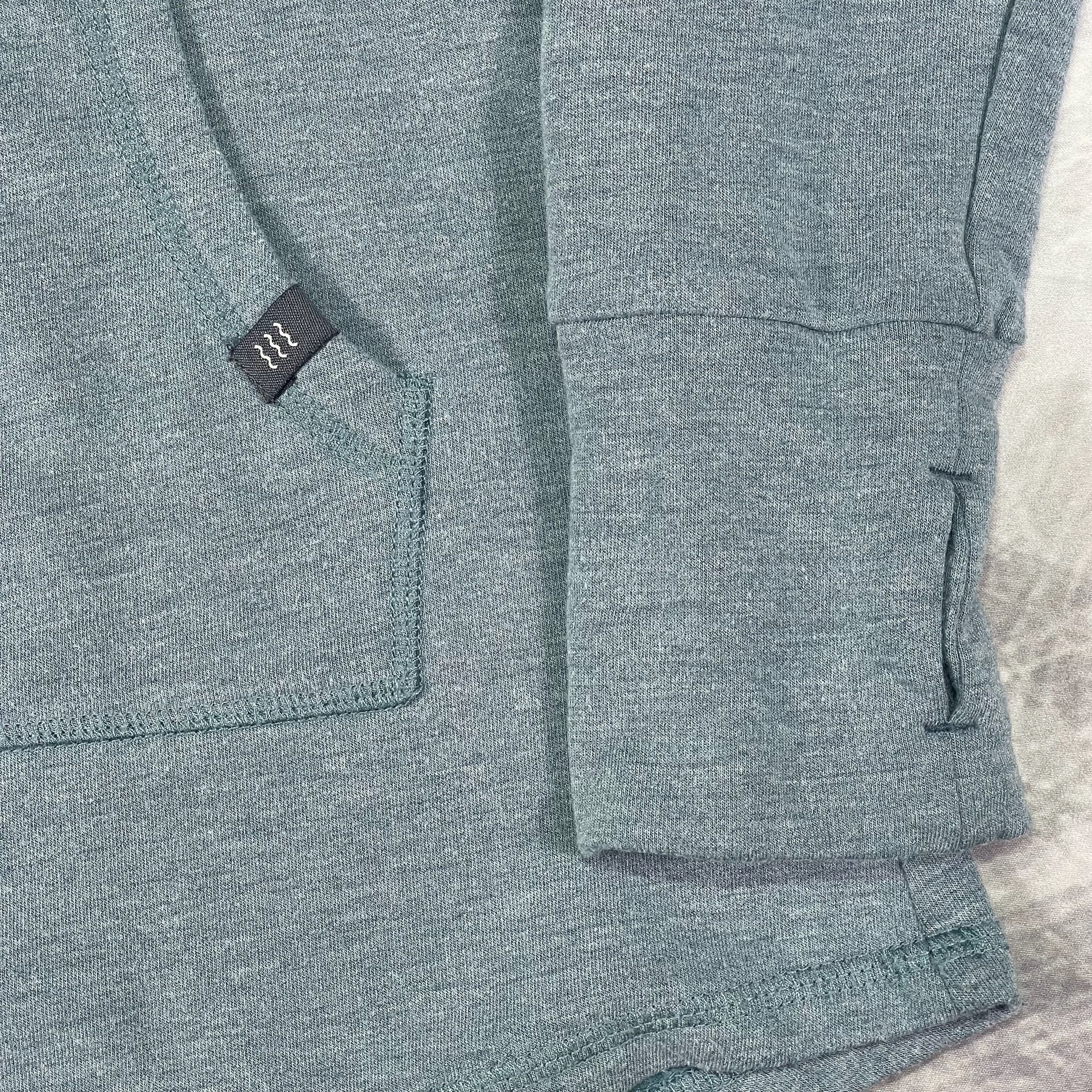 Free Fly Performance Bamboo Hoodie Size S Heathered Green 9