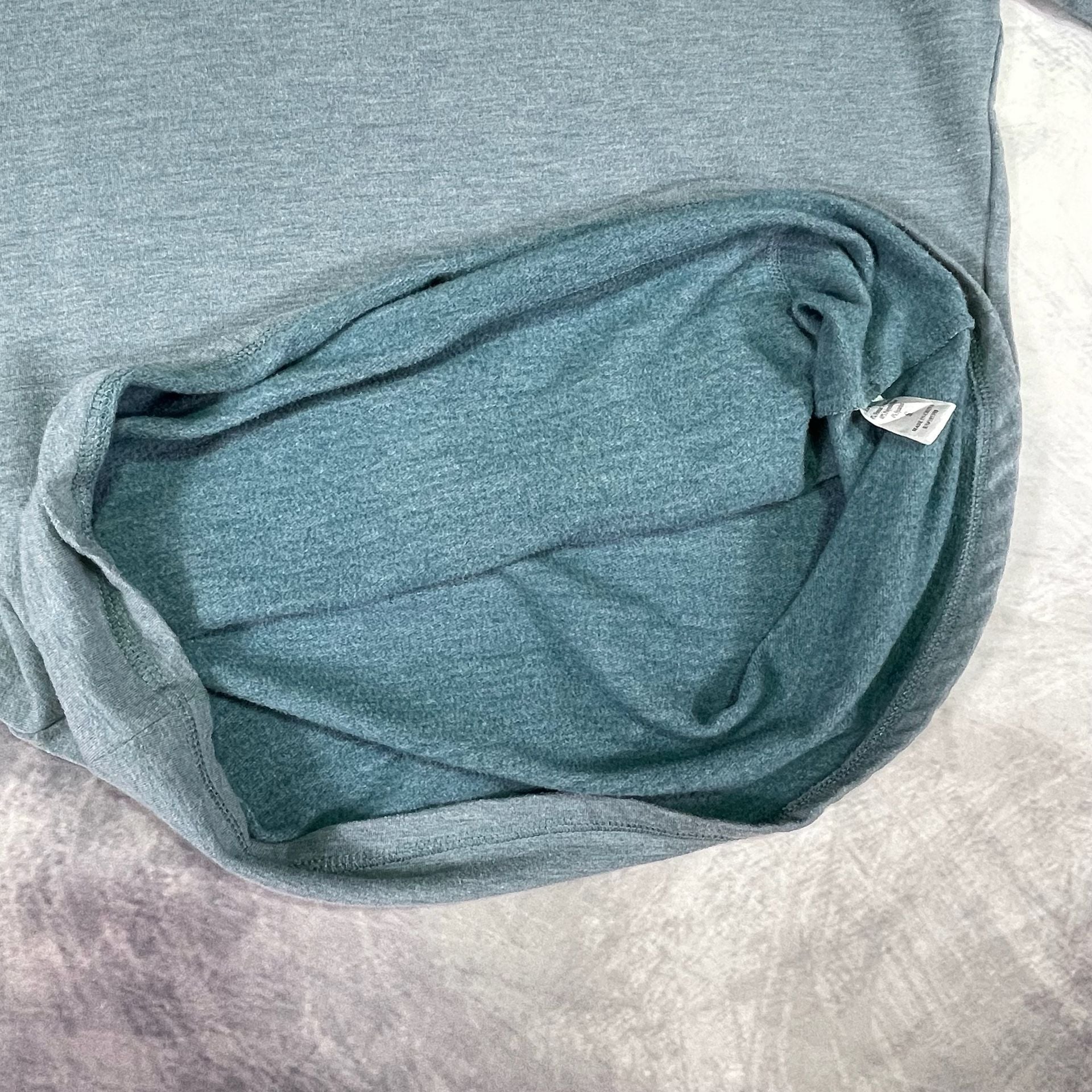 Free Fly Performance Bamboo Hoodie Size S Heathered Green 10