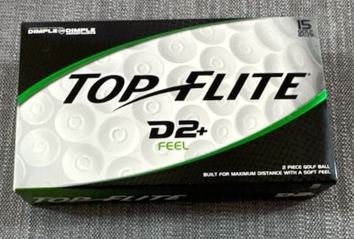 Top Flite D2+ Feel Golf Balls 15 Pack 1