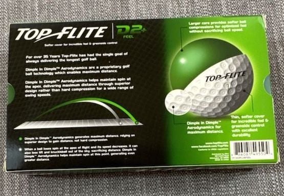 Top Flite D2+ Feel Golf Balls 15 Pack 2
