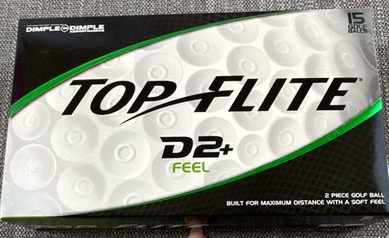 Top Flite D2+ Feel Golf Balls 15 Pack 3