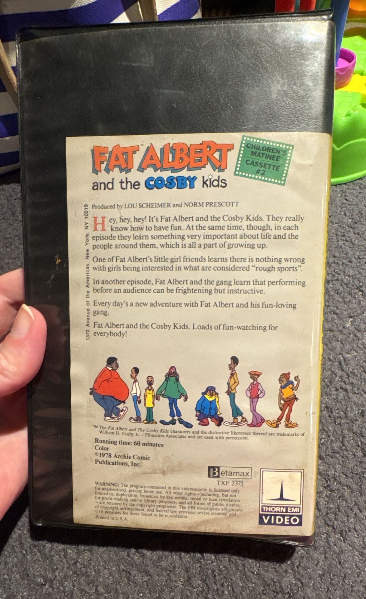 Fat Albert and the Cosby Kids Betamax 2