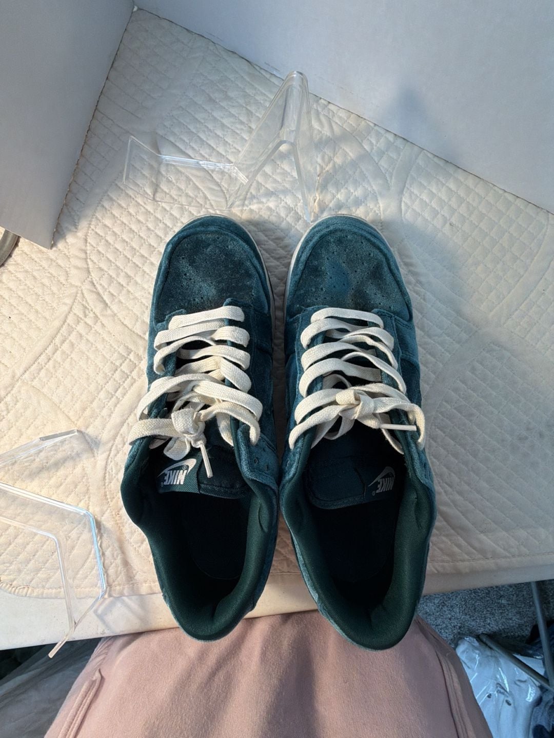 Nike Dunk Low Size 11.5 Dark Atomic Teal Velvet 2