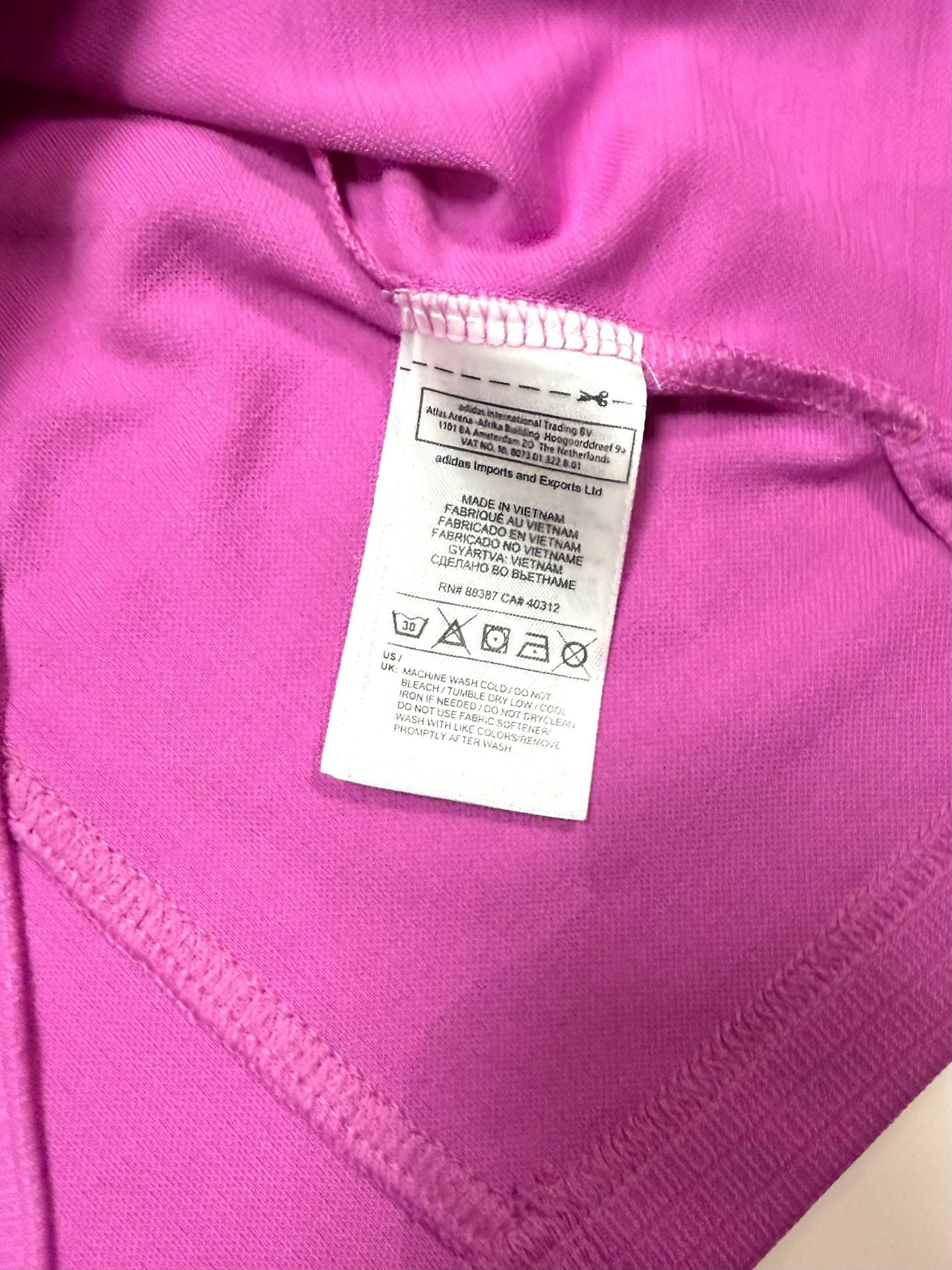 Adidas Women's Polo Shirt Size L Preppy Old Money Country Club Golfcore Sporty ClimaLite Golf Purple Orchid Short Sleeve CCA 1894 Embroidered Logo Moisture Wicking Athletic Top 9