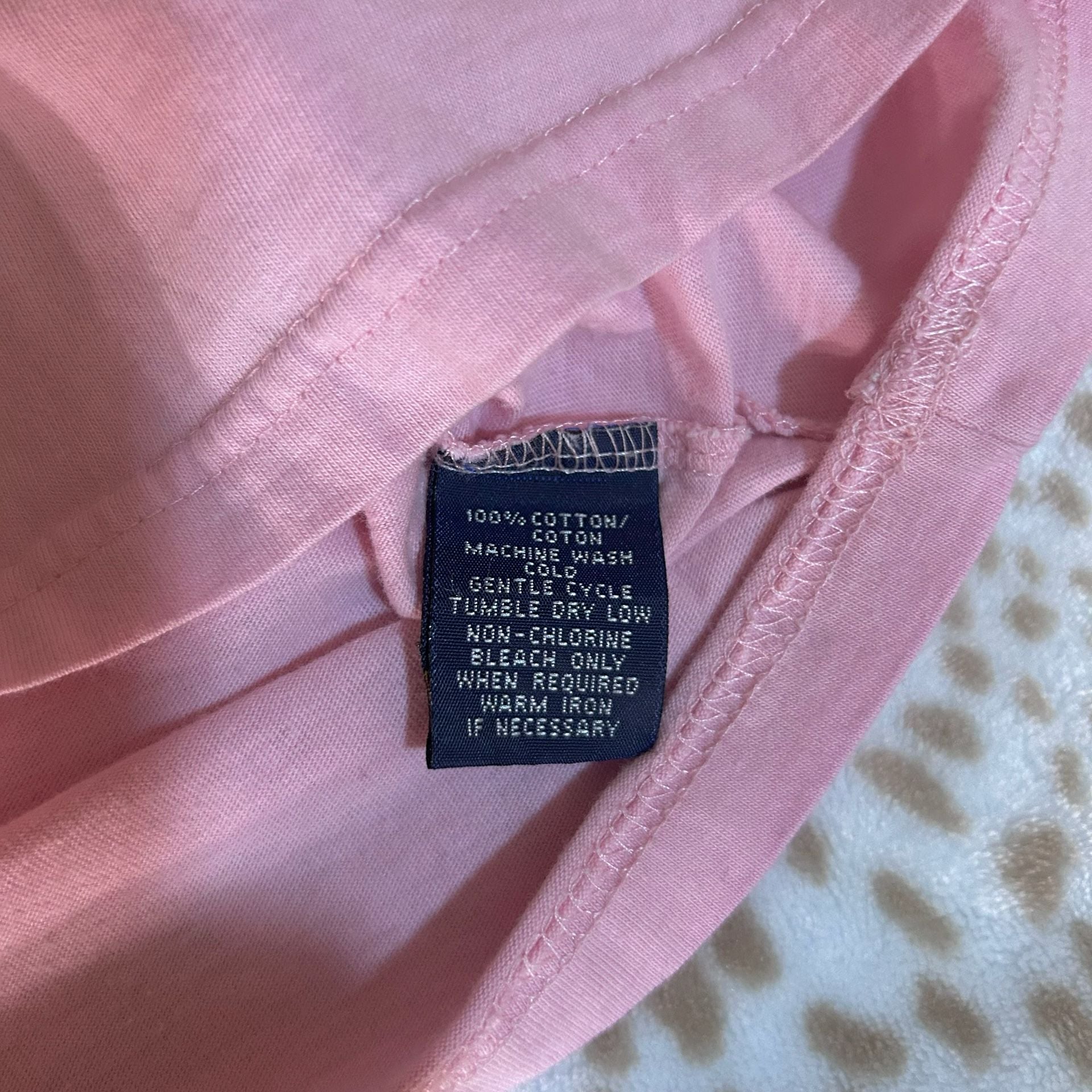 Ralph Lauren Sport V-Neck T-Shirt Size XL Pink 8