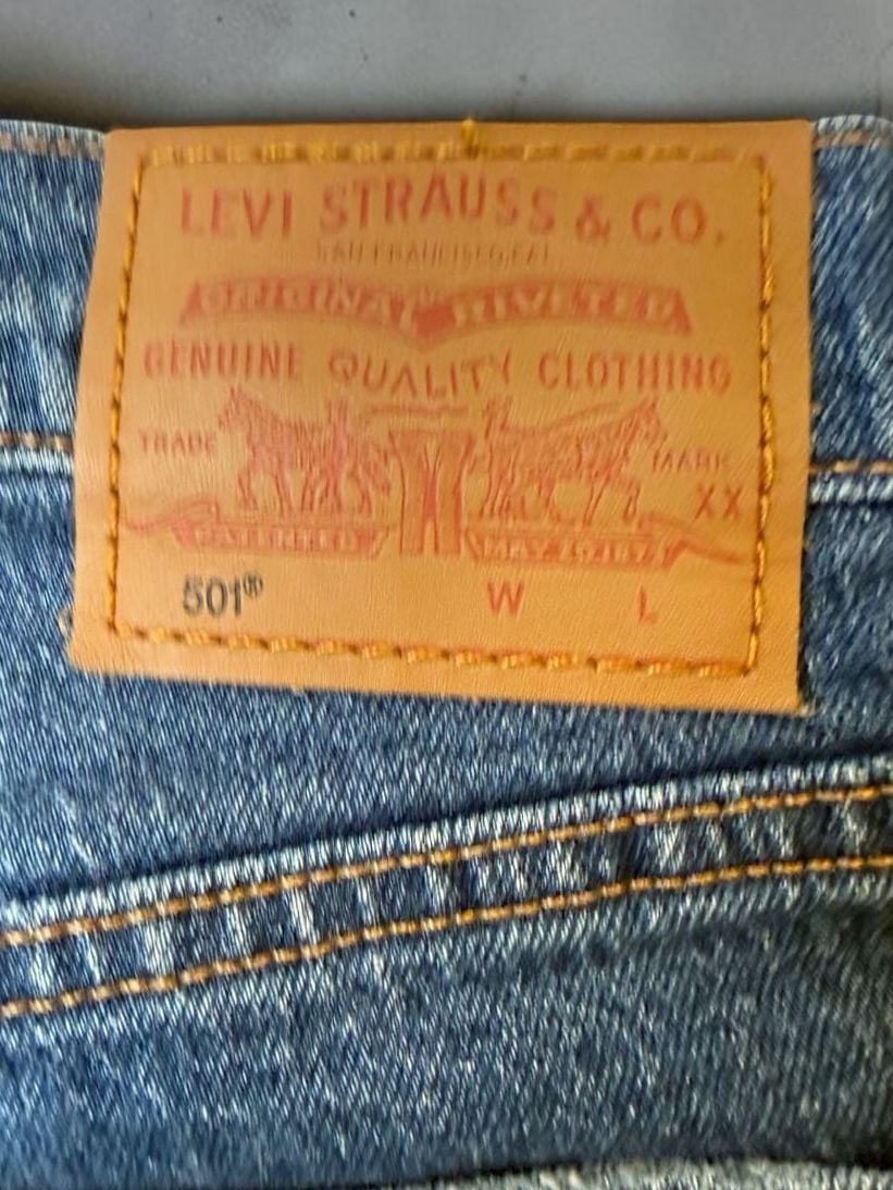 Levi's 501 Size W26 Denim Cut-Off Shorts 5