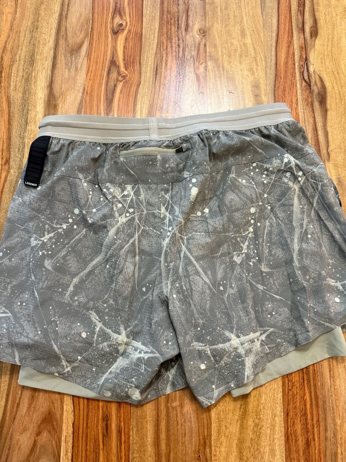 Legends Forum Lite 2-In-1 Shorts Size L Saltwater Thyme 6