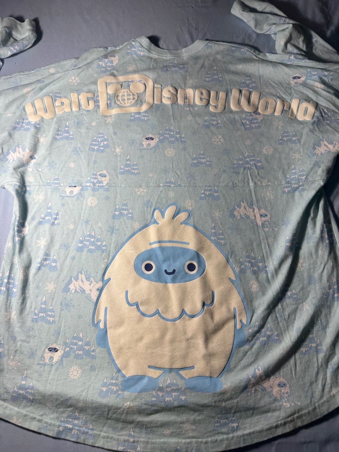 Disney Spirit Jersey Size XXL Yeti Winter Pattern Shirt 8