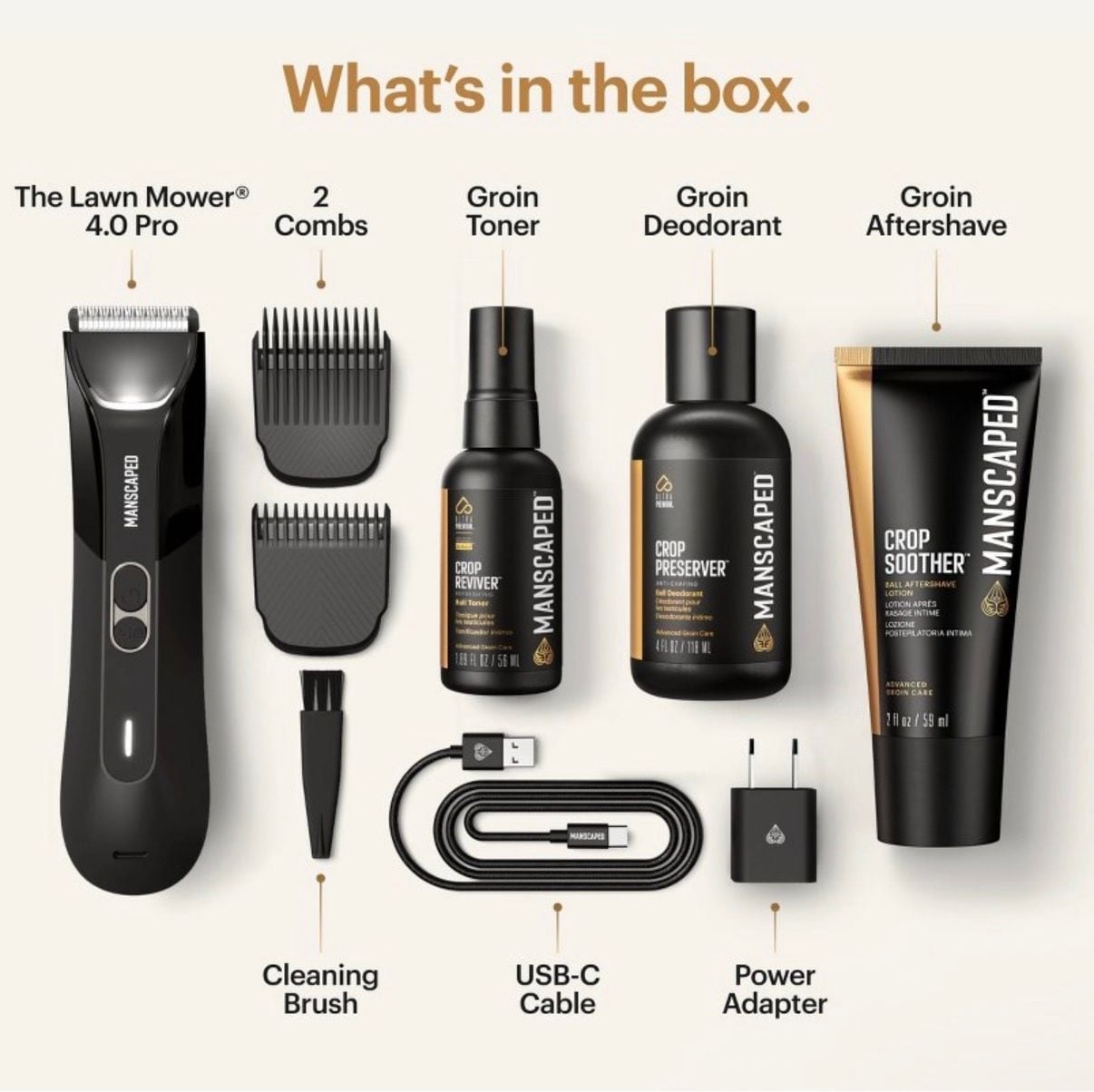 New-Manscaped The Lawn Mower 4.0 Pro Refined Kit Grooming Set 5